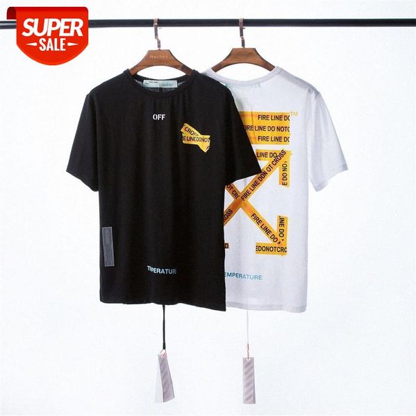 yellow warning line arrow round neck pullover for men and women with short sleeves #3c5t, White;black
yellow warning line arrow round neck pullover for men and women with short sleeves #3c5t, White;black