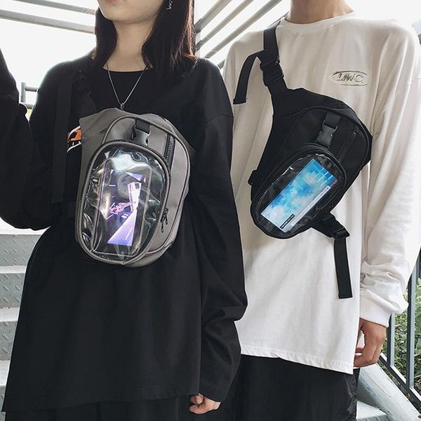 waist bag trend hip hop leg bagschest oxford cloth fanny pack waterproof pvc crossbody shoulder women phone purse bags
waist bag trend hip hop leg bagschest oxford cloth fanny pack waterproof pvc crossbody shoulder women phone purse bags