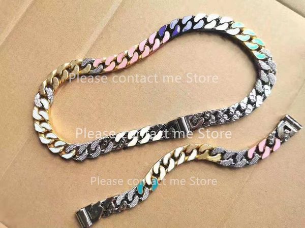 pendant necklaces 2021 splicing necklace bracelet high-end craftsmanship brand men's birthday gift, Silver
pendant necklaces 2021 splicing necklace bracelet high-end craftsmanship brand men's birthday gift, Silver