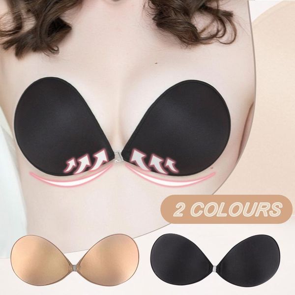 bras women's bra invisible push up self-adhesive silicone skin-friendly seamless sticky backless strapless, Red;black
bras women's bra invisible push up self-adhesive silicone skin-friendly seamless sticky backless strapless, Red;black