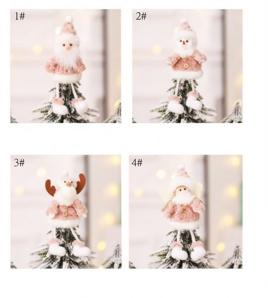 4 styles christmas tree decoration pendant santa claus snowman elk angel plush toy christmas home decoration, Silver
4 styles christmas tree decoration pendant santa claus snowman elk angel plush toy christmas home decoration, Silver