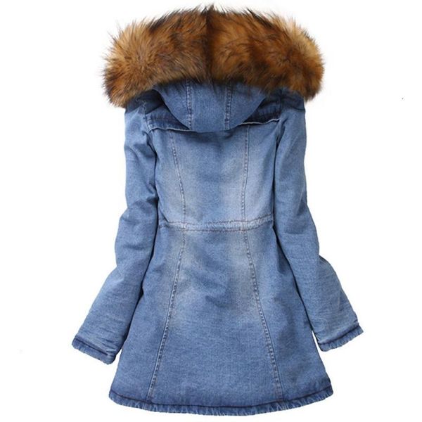 women's down & parkas winter parka coat women fur and wool jacket womens long thick collar hooded slim warm jeans miegofce 8o05, Black
women's down & parkas winter parka coat women fur and wool jacket womens long thick collar hooded slim warm jeans miegofce 8o05, Black