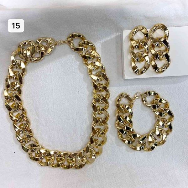women's retro gold thick chain 3 piece set hip hop punk street style jewelry short necklace whole 2021, Silver
women's retro gold thick chain 3 piece set hip hop punk street style jewelry short necklace whole 2021, Silver