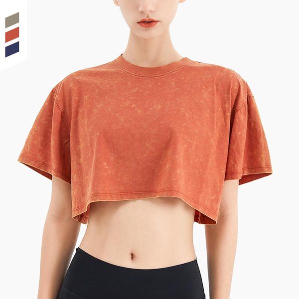 yoga outfit cotton loose sports t-shirts short sleeve crop shirts running fitness tie dye women sport casual sportswear
yoga outfit cotton loose sports t-shirts short sleeve crop shirts running fitness tie dye women sport casual sportswear