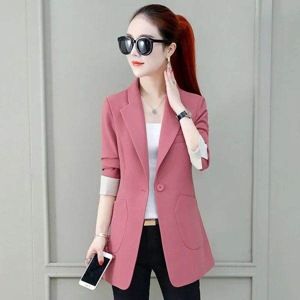 women's suits & blazers women blazer spring autumn small suit korean slim sweet loose female casual plus size jacket outerwear, White;black
women's suits & blazers women blazer spring autumn small suit korean slim sweet loose female casual plus size jacket outerwear, White;black