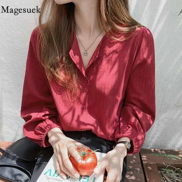 autumn cotton slim long-sleeved shirt women wine red color bottoming all-match solid casual cardigan blouse blusas 11682 women's blouse, White
autumn cotton slim long-sleeved shirt women wine red color bottoming all-match solid casual cardigan blouse blusas 11682 women's blouse, White