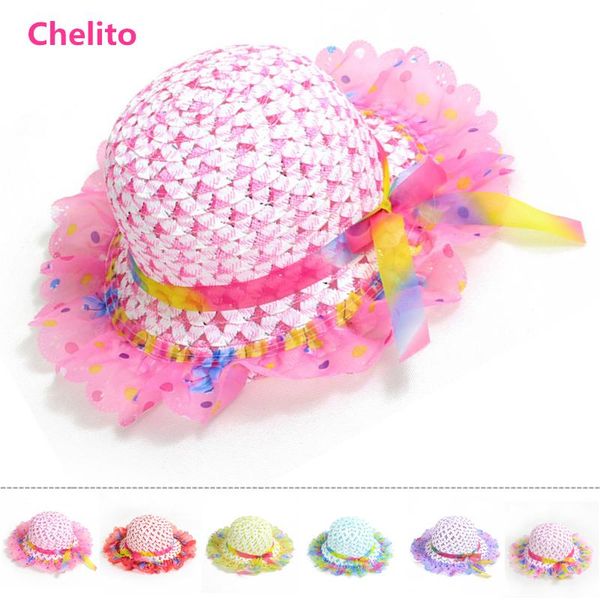 chelito style spring summer children's straw hat girls lace colorful ribbon bucket outdoor beach travel sunscreen caps & hats, Yellow
chelito style spring summer children's straw hat girls lace colorful ribbon bucket outdoor beach travel sunscreen caps & hats, Yellow