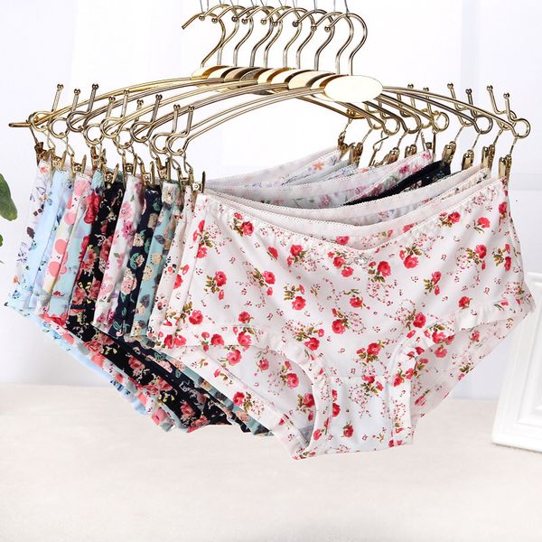 japanese korean one piece ice silk traceless printing medium and low waist women's briefs with super large elastic cotton handle, Black;pink
japanese korean one piece ice silk traceless printing medium and low waist women's briefs with super large elastic cotton handle, Black;pink