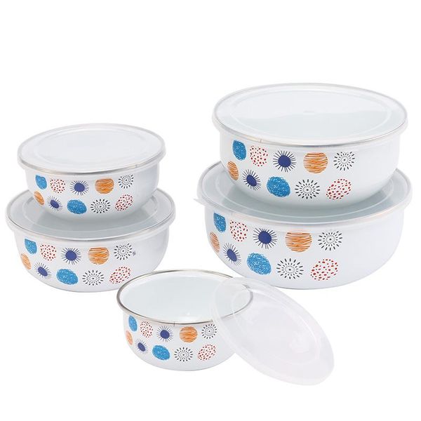 bowls enamel bowl five piece set fresh box lunch 5 pieces/set classic white dessert soup pots salad
bowls enamel bowl five piece set fresh box lunch 5 pieces/set classic white dessert soup pots salad