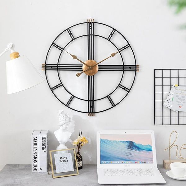 wall clocks nordic retro simple creative clock iron art living room porch decoration round mute bedroom
wall clocks nordic retro simple creative clock iron art living room porch decoration round mute bedroom