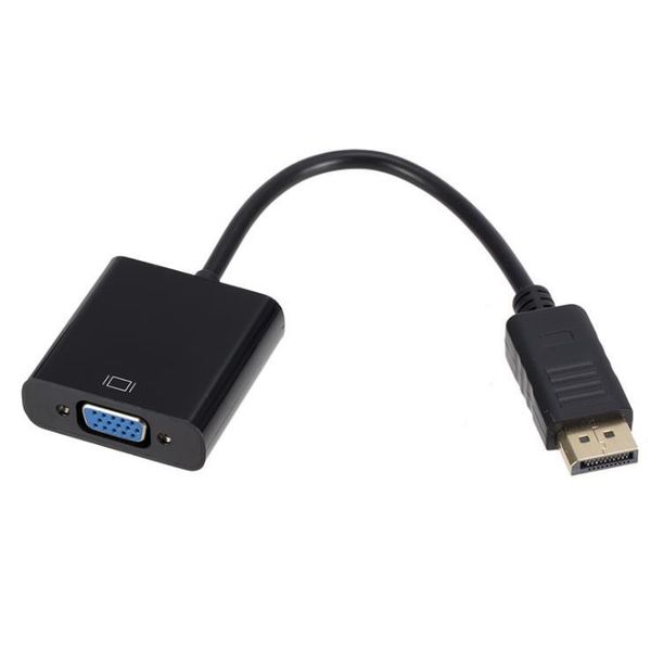 100pcs/lot displayport display port dp to vga adapter cable male female converter for pc computer laphdtv monitor project video cables &
100pcs/lot displayport display port dp to vga adapter cable male female converter for pc computer laphdtv monitor project video cables &