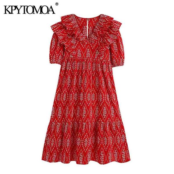 kpytomoa women chic fashion cutwork embroidery ruffles midi dress vintage v neck puff sleeves female dresses vestidos mujer 210331, Black;gray
kpytomoa women chic fashion cutwork embroidery ruffles midi dress vintage v neck puff sleeves female dresses vestidos mujer 210331, Black;gray