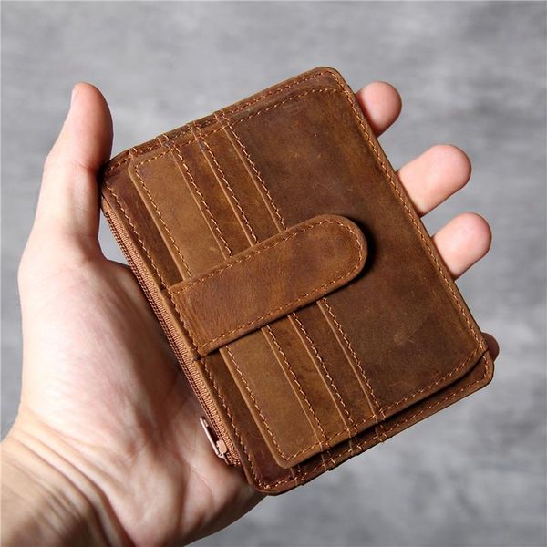 card holders retro genuine leather package head layer cowhide driver's license multi-card slot crazy horse coin purse, Brown;gray
card holders retro genuine leather package head layer cowhide driver's license multi-card slot crazy horse coin purse, Brown;gray