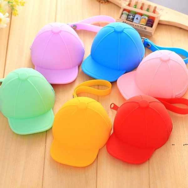 newnew cute silicone hats coin purses candy color wallets baseball cap female change hand bag with keychains ld61908
newnew cute silicone hats coin purses candy color wallets baseball cap female change hand bag with keychains ld61908