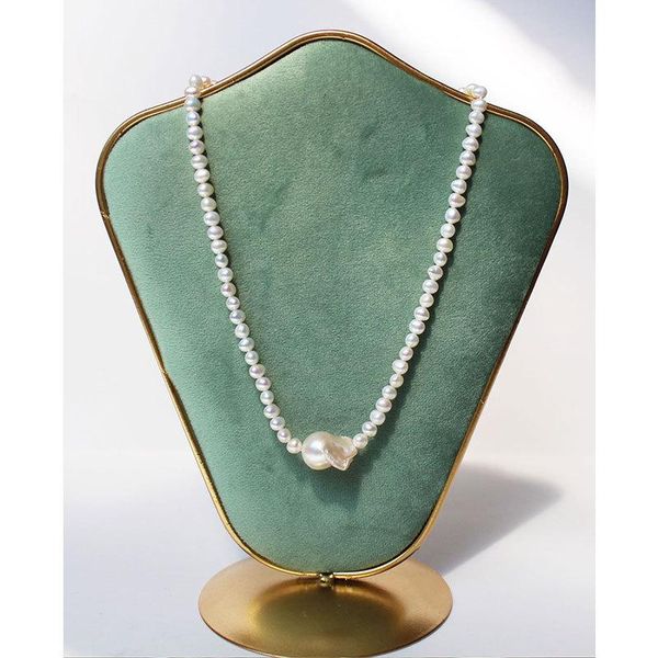 pendant necklaces for women natural baroque pearls neck chain female jewelry wholesale gift irregular vintage, Silver
pendant necklaces for women natural baroque pearls neck chain female jewelry wholesale gift irregular vintage, Silver