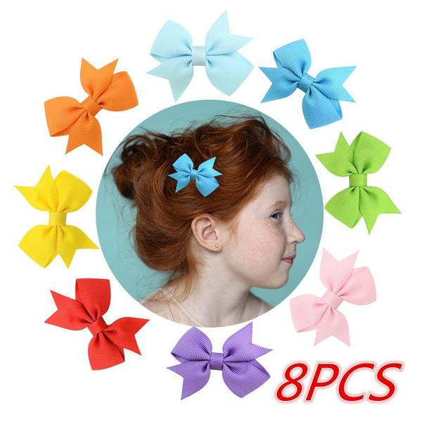 hair accessories 8pcs/set grosgrain ribbon bows with clip for cute baby girls colorful clips hairpins barrettes kids, Slivery;white
hair accessories 8pcs/set grosgrain ribbon bows with clip for cute baby girls colorful clips hairpins barrettes kids, Slivery;white