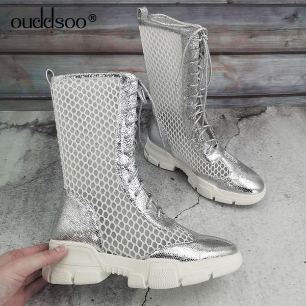 dress shoes ods street fashion hollow air mesh boots for women low heel casual lady party lace up knee high summer botas mujer, Black
dress shoes ods street fashion hollow air mesh boots for women low heel casual lady party lace up knee high summer botas mujer, Black
