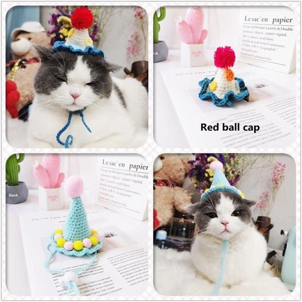 ins style pet dog cat birthday hat cute summer ice cream color knitted wool costume decorative accessories costumes
ins style pet dog cat birthday hat cute summer ice cream color knitted wool costume decorative accessories costumes