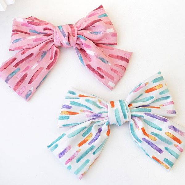 hair accessories 2pcs oversize big bow clip print fabric hairpin for women girls barrette sweet, Slivery;white
hair accessories 2pcs oversize big bow clip print fabric hairpin for women girls barrette sweet, Slivery;white