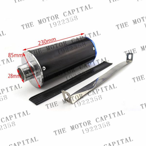 motorcycle exhaust system black 28mm muffler pipe for 110cc 125cc 150cc quad bike dirt atv
motorcycle exhaust system black 28mm muffler pipe for 110cc 125cc 150cc quad bike dirt atv