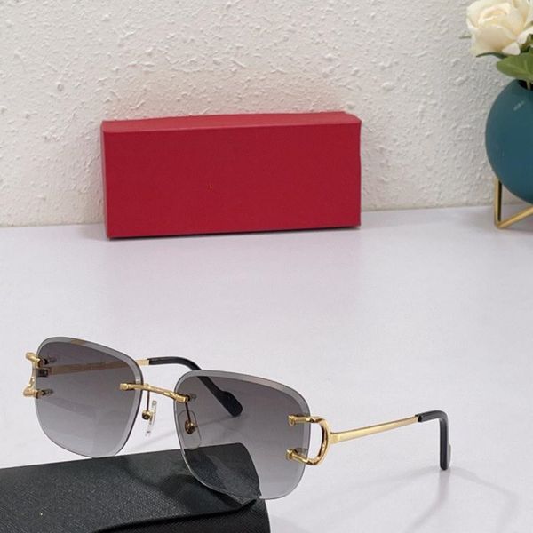 sunglasses for men and women summer style 0021 anti-ultraviolet retro plate metal frameless fashion eyeglasses random box, White;black
sunglasses for men and women summer style 0021 anti-ultraviolet retro plate metal frameless fashion eyeglasses random box, White;black