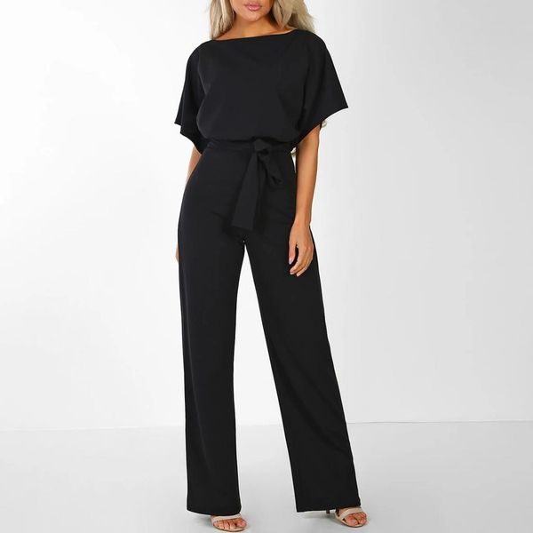 overalls solid short sleeve playsuit women jumpsuits clubwear wide leg trousers with belt womens outfit, Black;white
overalls solid short sleeve playsuit women jumpsuits clubwear wide leg trousers with belt womens outfit, Black;white