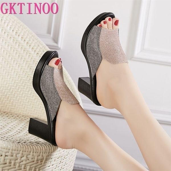 gktinoo women's 8cm high heels women woman slippers summer sandals fashion shoes 210310, Black
gktinoo women's 8cm high heels women woman slippers summer sandals fashion shoes 210310, Black