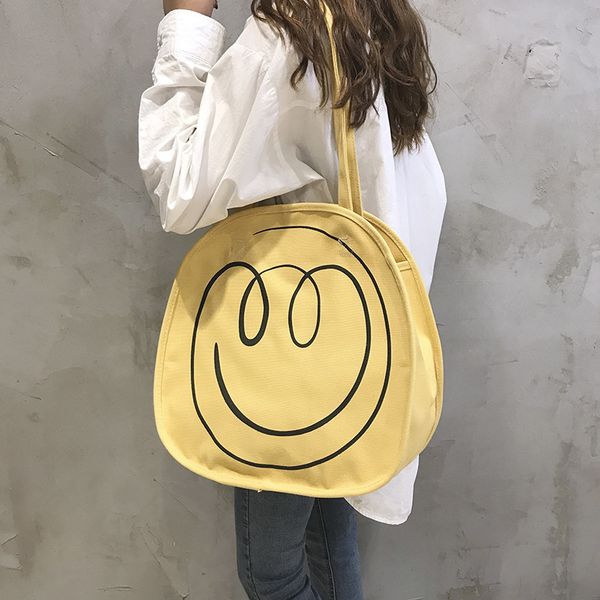 students casual large capacity handbag women smiling face canvas tote bag ladies hobos designer hand bags a main femme 2021
students casual large capacity handbag women smiling face canvas tote bag ladies hobos designer hand bags a main femme 2021