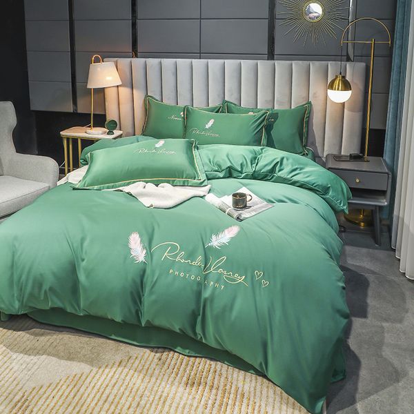 water washed four piece ice silk set quilt cover naked bed sheet luxury summer tencel bedding
water washed four piece ice silk set quilt cover naked bed sheet luxury summer tencel bedding