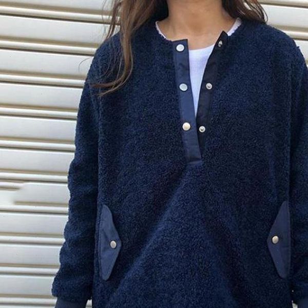 women t shirt fleece autumn spring solid dark blue long sleeve korean office ladies basic loose tees shirts warm female, White
women t shirt fleece autumn spring solid dark blue long sleeve korean office ladies basic loose tees shirts warm female, White