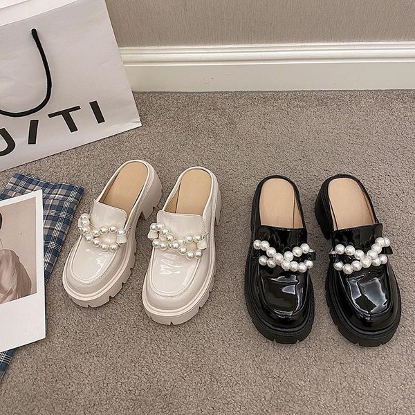 slippers med flat shoes female loafers house platform slipers women shallow luxury slides mules cover toe 2021 designer, Black
slippers med flat shoes female loafers house platform slipers women shallow luxury slides mules cover toe 2021 designer, Black