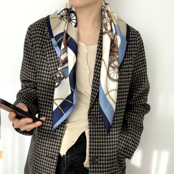 scarves silk scarf women shawls wraps fashion small hair neck hijabs foulard female lady bufanda seda mujer echarpe ete soie, Blue;gray
scarves silk scarf women shawls wraps fashion small hair neck hijabs foulard female lady bufanda seda mujer echarpe ete soie, Blue;gray