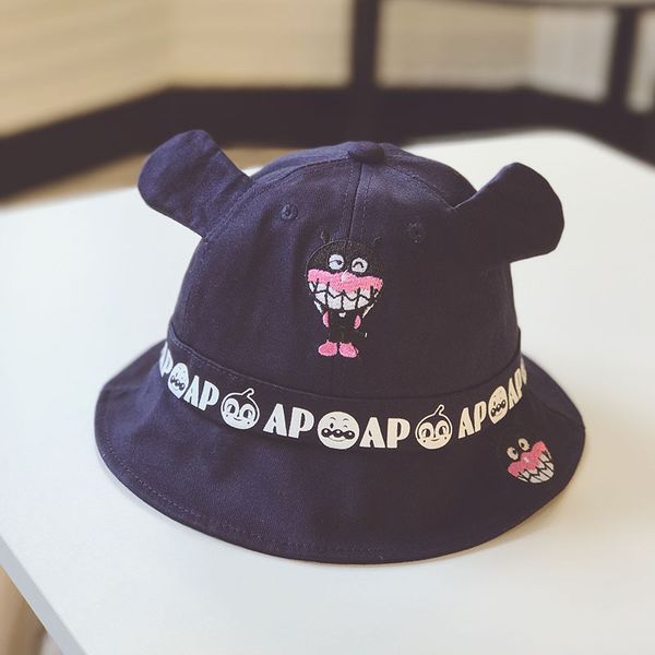 summer anpanman bucket hats kids outdoor embroidery cap travel sunscreen hat for children, Blue;gray
summer anpanman bucket hats kids outdoor embroidery cap travel sunscreen hat for children, Blue;gray