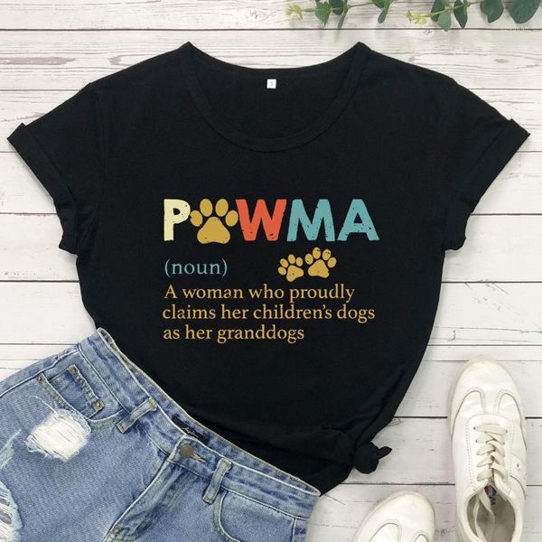 women's t-shirt pawma definition mother's day shirt dog mama gift shirts women fashion casual vintage aesthetic tee, White
women's t-shirt pawma definition mother's day shirt dog mama gift shirts women fashion casual vintage aesthetic tee, White
