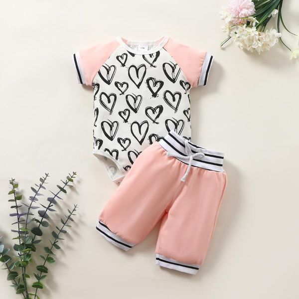 clothing sets born infant baby girls boys heart print romper shorts outfits set kids winter cute warm clothes suit gor girl, White
clothing sets born infant baby girls boys heart print romper shorts outfits set kids winter cute warm clothes suit gor girl, White