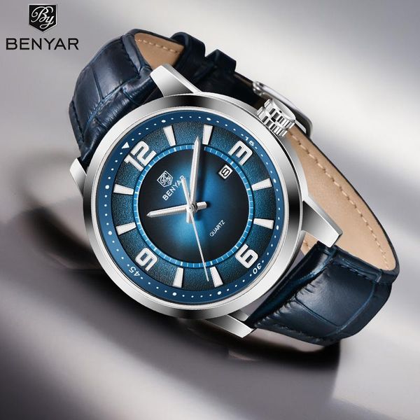 wristwatches watch men benyar brand casual fashion sport wristwatch quartz waterproof watches for relogio masculino, Slivery;brown
wristwatches watch men benyar brand casual fashion sport wristwatch quartz waterproof watches for relogio masculino, Slivery;brown