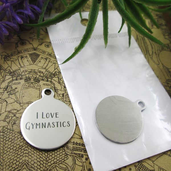 40pcs--stainless steel charms"i love gymnastics" more style choosing diy pendants fo necklace, Bronze;silver
40pcs--stainless steel charms"i love gymnastics" more style choosing diy pendants fo necklace, Bronze;silver