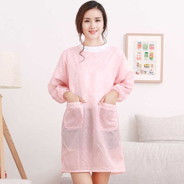 apronskorean version of smock fashion home kitchen long sleeve apron for men and women
apronskorean version of smock fashion home kitchen long sleeve apron for men and women