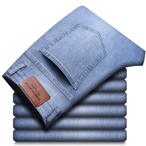 men's jeans 2021 mens spring summer autumn cotton stretch casual pants fashion blue slim denim wear brand,2031
men's jeans 2021 mens spring summer autumn cotton stretch casual pants fashion blue slim denim wear brand,2031
