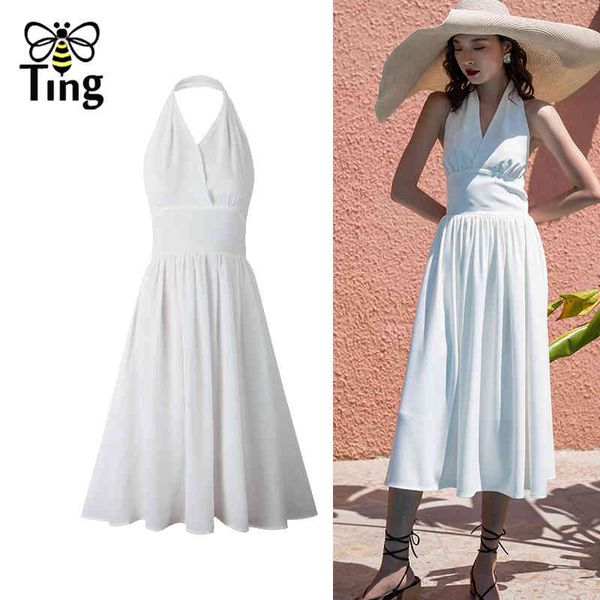 summuer halter bohemian casual midi a line dress high waist v neck backless boho street chic vestidos 210513, Black;gray
summuer halter bohemian casual midi a line dress high waist v neck backless boho street chic vestidos 210513, Black;gray