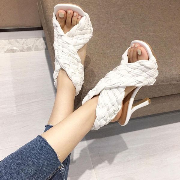 dress shoes women party high heels casual pumps sandals 2021 summer footwear high-heeled weave, Black
dress shoes women party high heels casual pumps sandals 2021 summer footwear high-heeled weave, Black