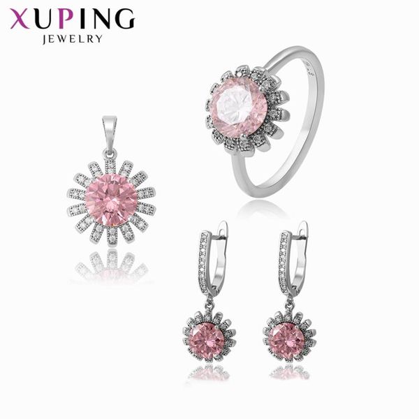 earrings & necklace xuping fashion temperament set for girl women sweet little fresh imitation jewelry sets gift halloween 63085, Silver
earrings & necklace xuping fashion temperament set for girl women sweet little fresh imitation jewelry sets gift halloween 63085, Silver