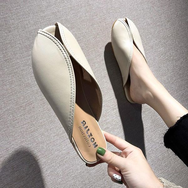 flat shoes female peep toe slippers soft slides slipers women fashion comfort 2021 luxury summer cover rome basic pu rubber, Black
flat shoes female peep toe slippers soft slides slipers women fashion comfort 2021 luxury summer cover rome basic pu rubber, Black