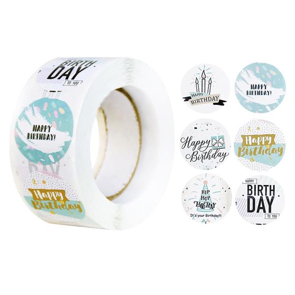 gift wrap 500pcs 2.5cm happy birthday stickers seal labels handmade sticker for baby shower kids party supplies
gift wrap 500pcs 2.5cm happy birthday stickers seal labels handmade sticker for baby shower kids party supplies