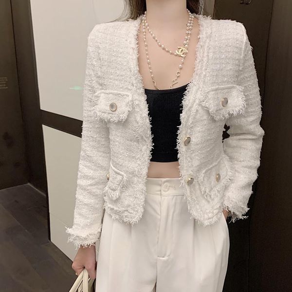 women's jackets autumn winter french v-neck retro slim celebrity short coat chaqueta vaquera mujer chamarras de para invierno, Black;brown
women's jackets autumn winter french v-neck retro slim celebrity short coat chaqueta vaquera mujer chamarras de para invierno, Black;brown