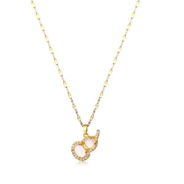 pendant necklaces arrival jewellery style gold inlaid white gourd female's choker party trendy statement for girls, Silver
pendant necklaces arrival jewellery style gold inlaid white gourd female's choker party trendy statement for girls, Silver