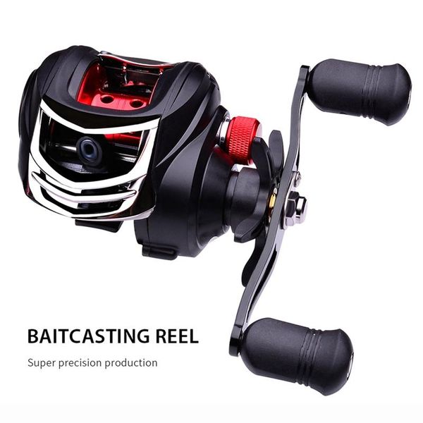 baitcasting reels water drop wheel fishing tools 7.2:1 high speed ratio number of bearings 17+1bb
baitcasting reels water drop wheel fishing tools 7.2:1 high speed ratio number of bearings 17+1bb