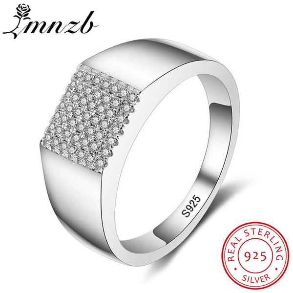 cluster rings lmnzb original real solid 925 sterling silver ring full cz diamond man engagement wedding fine jewelry gift lm025, Golden;silver
cluster rings lmnzb original real solid 925 sterling silver ring full cz diamond man engagement wedding fine jewelry gift lm025, Golden;silver