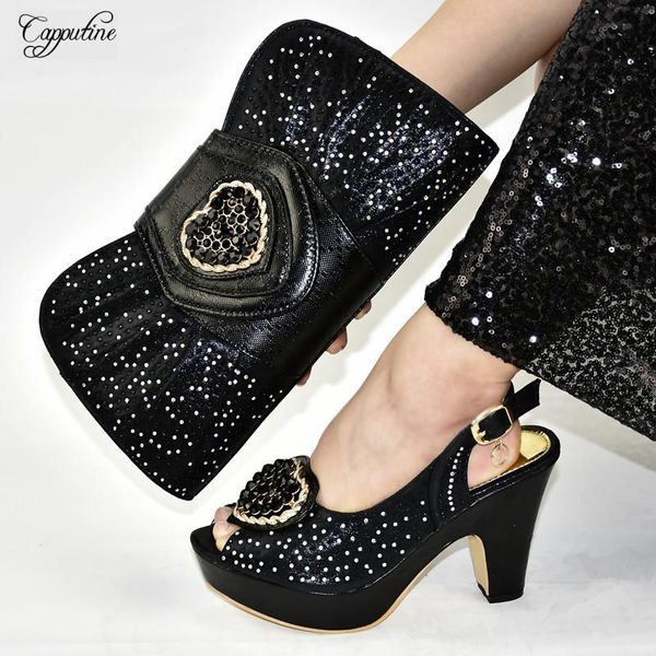 dress shoes fashion african party and bag set nice black handbag for lady 9310-2 heel height .5cm
dress shoes fashion african party and bag set nice black handbag for lady 9310-2 heel height .5cm
