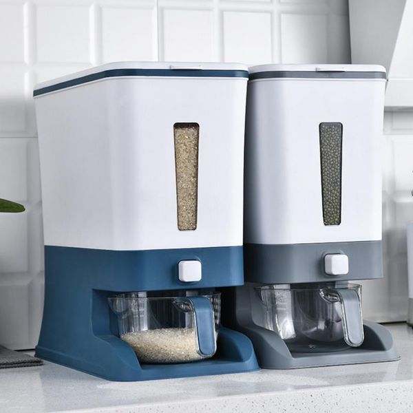 storage bottles & jars food grain container sealed rice bucket automatic dispenser moisture-proof great kitchen organizer bin with drain cup
storage bottles & jars food grain container sealed rice bucket automatic dispenser moisture-proof great kitchen organizer bin with drain cup